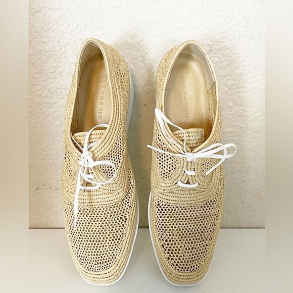 Robert Clergerie Lisa Raffia Platform Derby’s Oxfords 41. New in box. - Picture 13 of 13